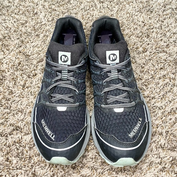 Merrell Black/Grey/Subtle Green Sneakers - Picture 3 of 8